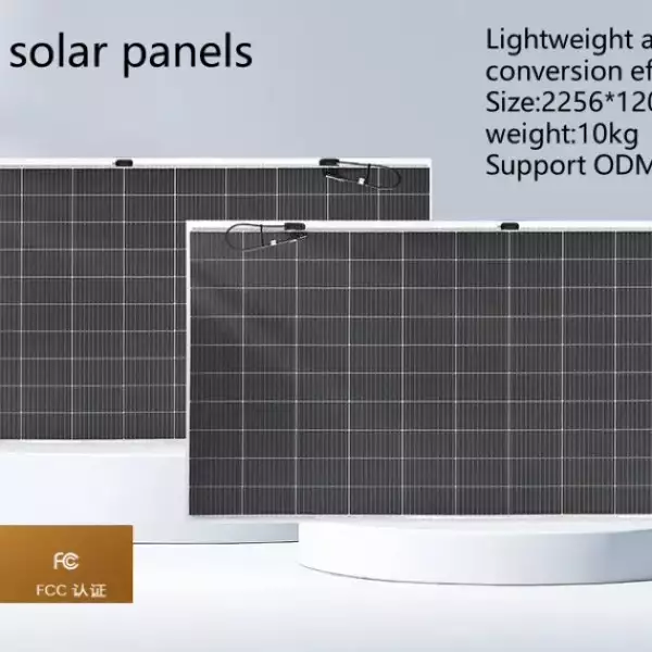 550w Flexible Solar Panel